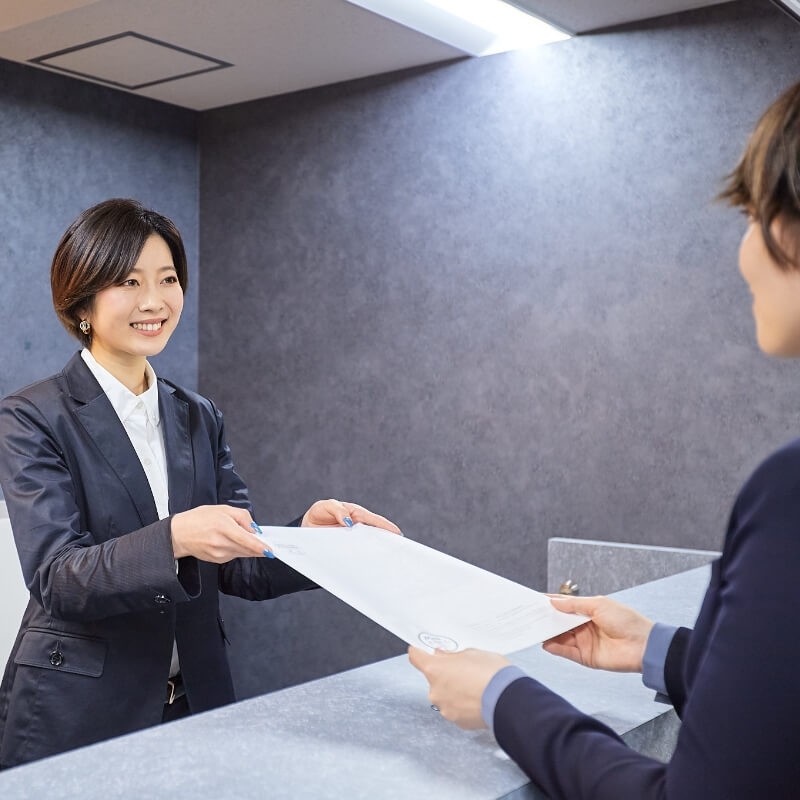 受付のあるバーチャルオフィス 来客や郵便物に対応致します